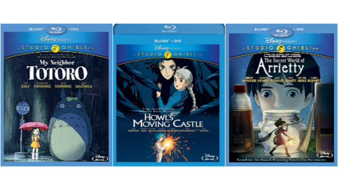 Up to 66% Off Studio Ghibli Blu-Ray Movies @ Amazon.ca