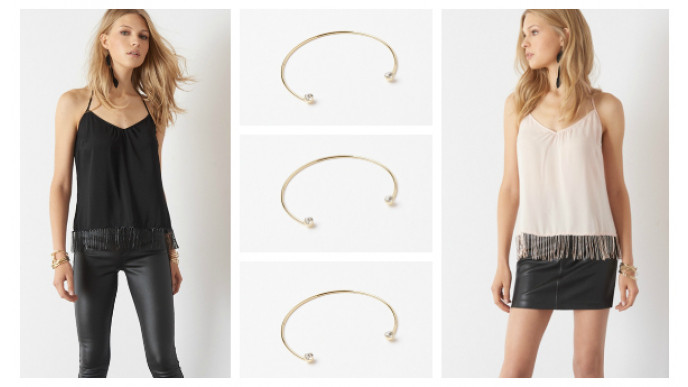 75% Off Beaded Halter Neck Cami - Now $10 & Free Shipping @ Dynamite Canada