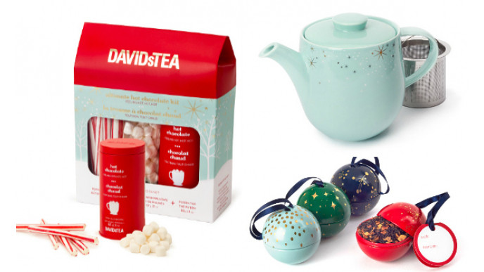 Davids Tea Boxing Day: 40% to 60% off Select Tea & Accessories + 3 Free Samples