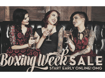 Blame Betty Boxing Day Sale: Up to 80% Off Clearance & 30% Off Reg Coupon