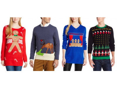 75% to 77% Off Ugly Christmas Sweaters - Only $16 @ Amazon.ca *HOT* 