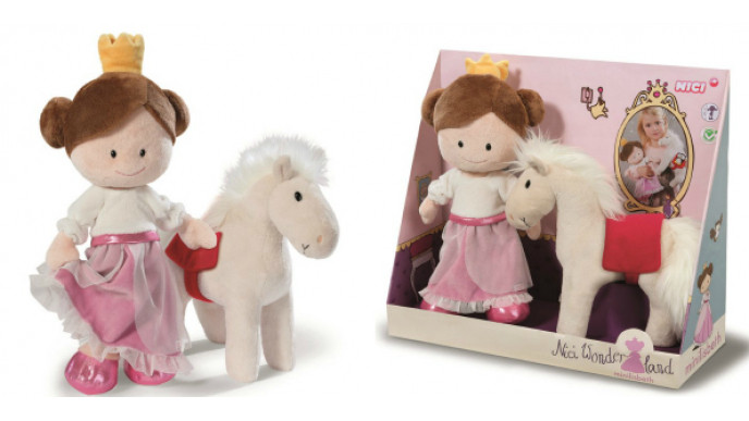 Chapters Indigo: Nici Wonderland MiniLisbeth Princess Doll with Horse Was $50 | Now $25 & Free Shipping