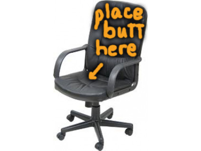 Leather Office Chair Only $48.88 @ XS Cargo