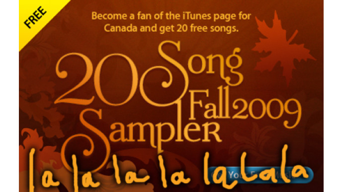 Itunes Canada: 20 Free Songs!