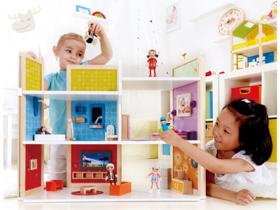 Hape Happy Family DIY Dream House was $224 now $159 & Free Shipping @ Amazon.ca!