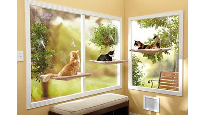 123Ink Cartridges Canada: Sunny Seat Window Mounted Cat Bed Was $20 | Now $13