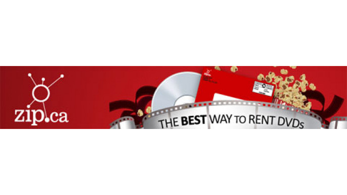Zip.ca Promotion Code: 1 Month's Free Trial Of DVD Rentals!