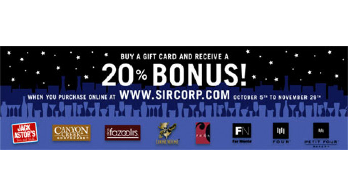 Service Inspired Restaurants Dining Out Deal (GTA)