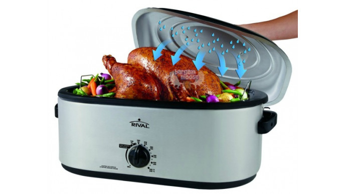 Amazon Canada: Rival 20-Quart Self-Basting Roaster Was $80 | Now $60 & Free Shipping (EXPIRED)