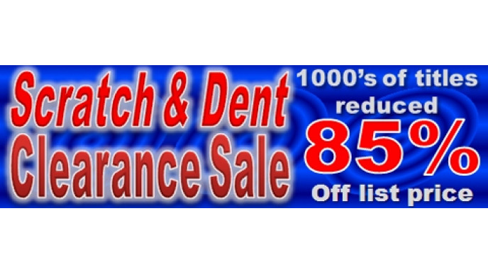 BookCloseOuts Canada Scratch & Dent Sale (85% Off)