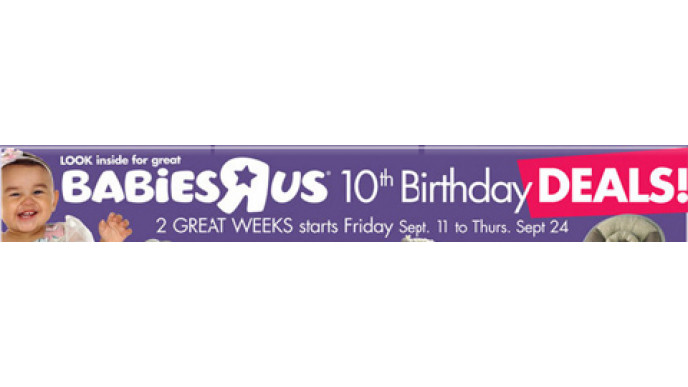 Babies R Us 10th Birthday Deals!
