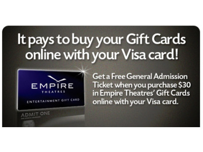 Free Tickets @ Empire Theatres