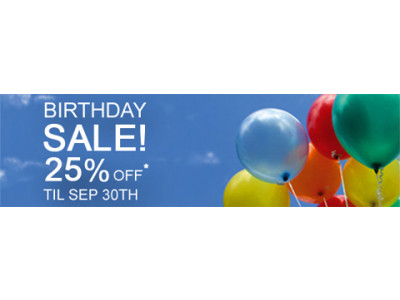 Canadian Coupons: Birthday Sale @ The Milk Factory (25% Off)