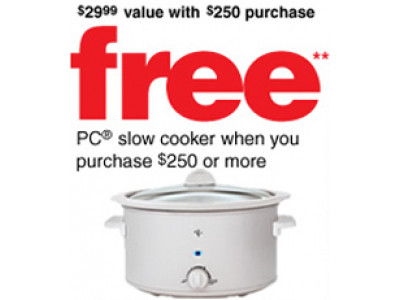 Real Canadian Superstore No Tax Event & Free Slow Cooker! 