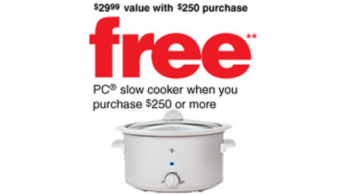 Real Canadian Superstore No Tax Event & Free Slow Cooker! 
