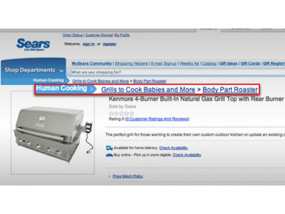 Cannibalistic Cooking: Get All You Need From Sears!