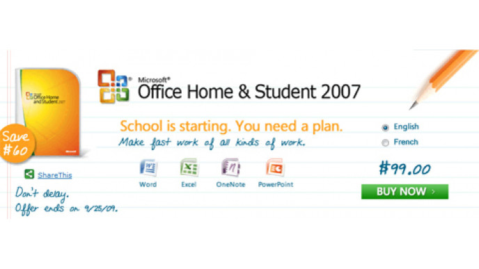 Microsoft Office Package For Only $99! 