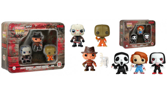 FunKo Pocket Pop! Horror 3-Pack Tins Were $23 | Now $15 @ Amazon