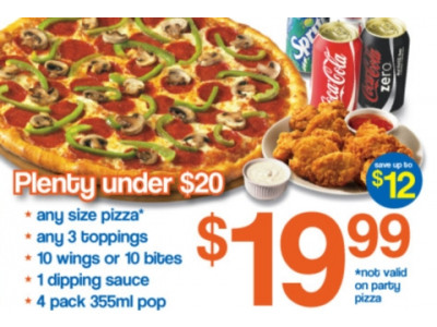 Pizza Pizza Deals: Plenty Under $20! 