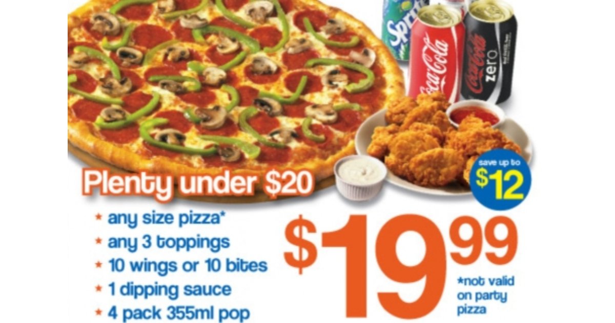 Pizza Pizza Deals Plenty Under 20!