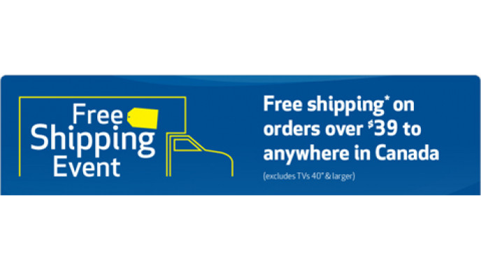 Best Buy Canada: Free Shipping, Spend $39 (Tip)
