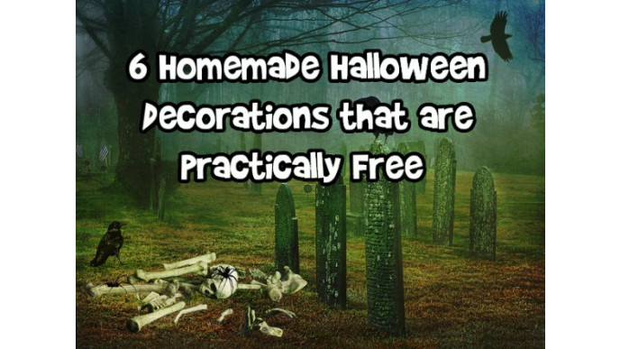 6 Homemade Halloween Decorations that are Practically Free 