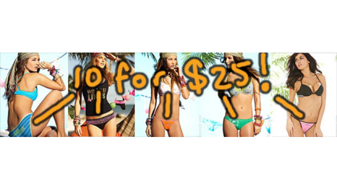 La Senza Canada: 10 Panties For $25!
