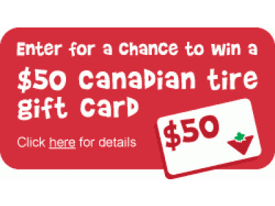 Do You Want A $50 Canadian Tire Gift Card?