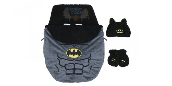 Toys R Us Canada: $20 Off Batman Car Seat Bunting Bag, Hat & Mittens - Now $40