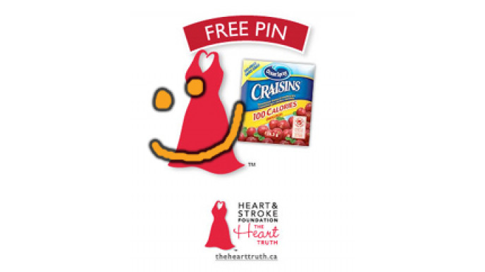 Ocean Spray Canada: Free Pin & Free Craisins!