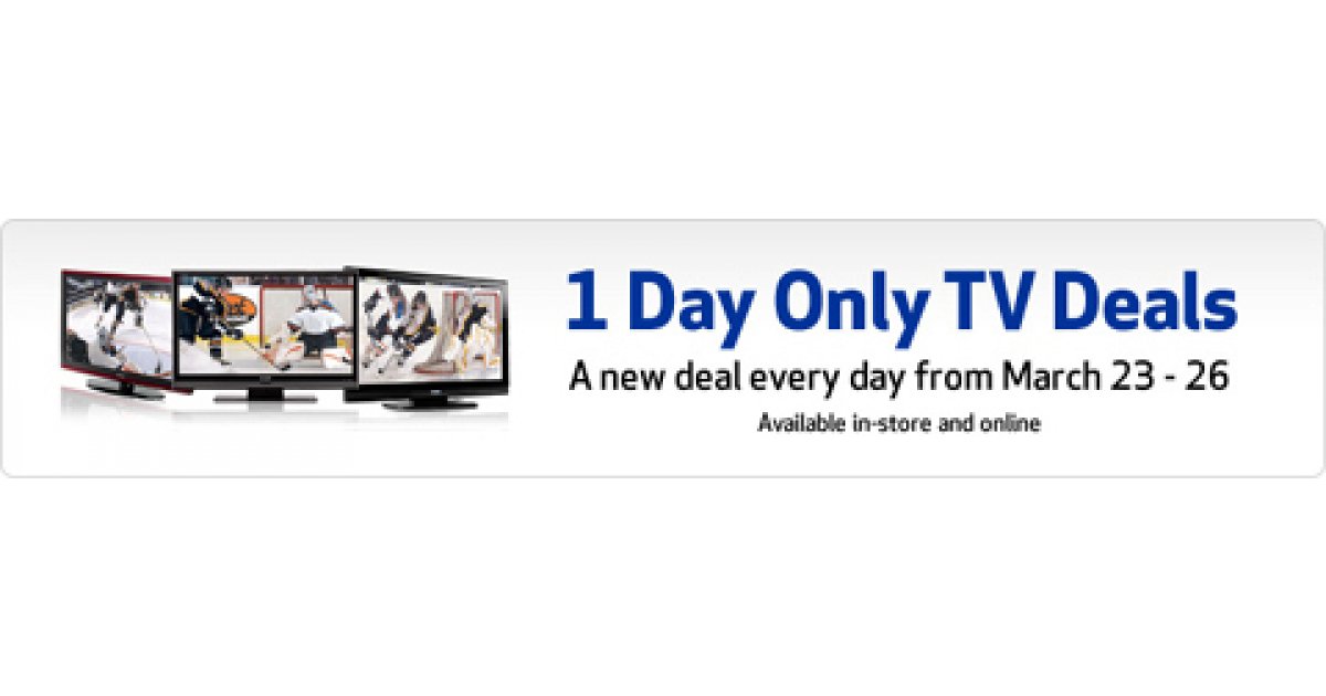 Best Buy TVs 1 Deal A Day!