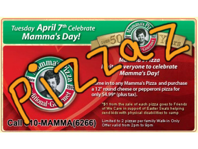 Mamma’s Pizzas Canada: Heart Shaped Pizza!