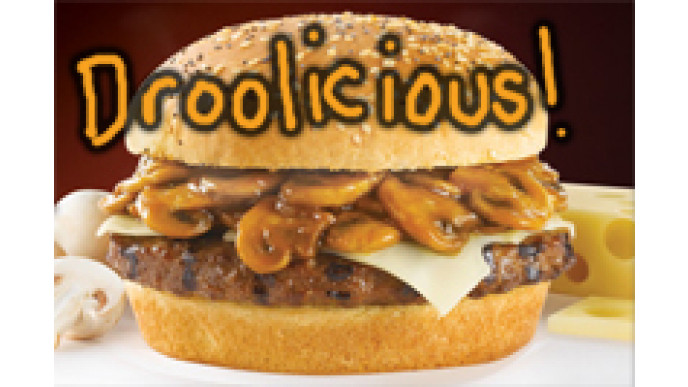 Harveys Mushroom Melt Burgers BOGO!