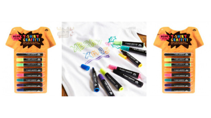 Chapters Indigo: Neon T-Shirt Graffiti Markers Were $10 | Now $5 & Free Shipping