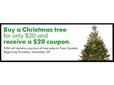 Ikea Christmas Trees – Technically Free?