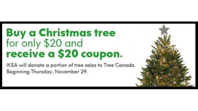 Ikea Christmas Trees – Technically Free?