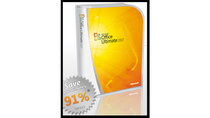 MicroSoft Office 2007 Software for only $64 @ The Ultimate Steal