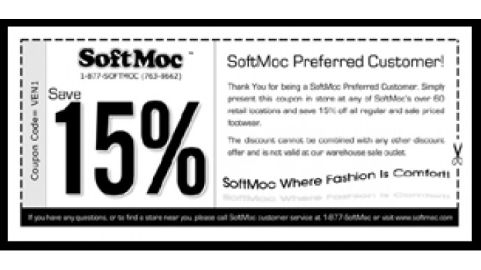 Softmoc printable coupon for an extra 