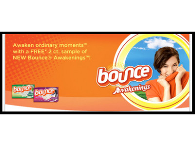 Free sample of New Bounce Awakenings @ P&G! 