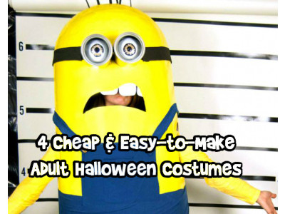 4 Cheap & Easy-to-Make Adult Halloween Costumes
