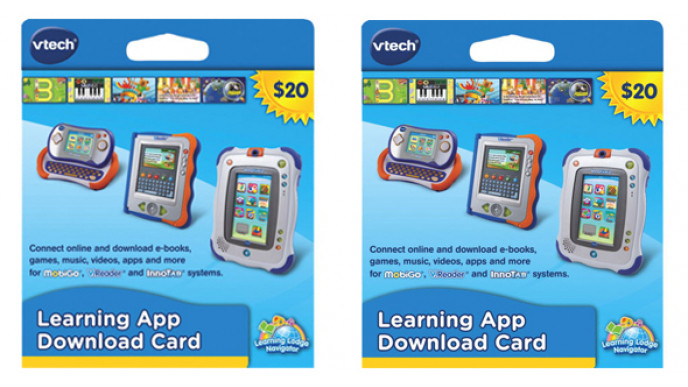 $20 Vtech App Card for $6.95 @ Best Buy!