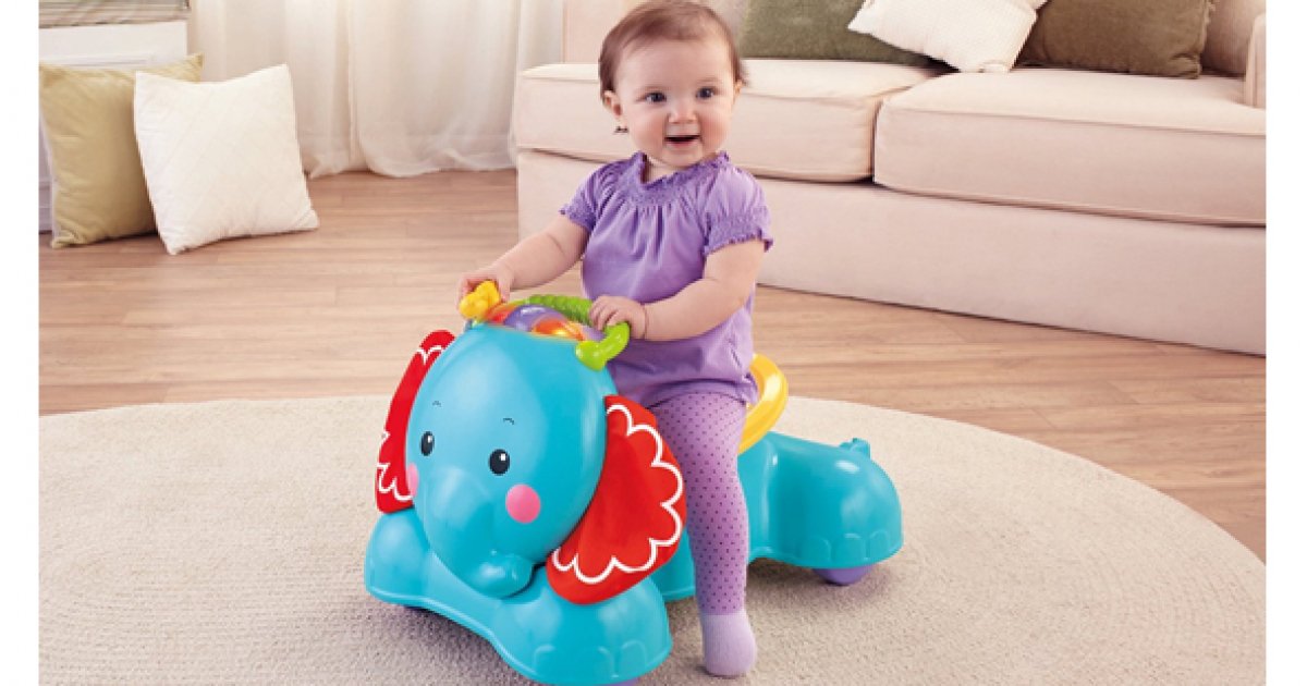FisherPrice Bounce, Stride & Ride Elephant 30 + Free Shipping Amazon