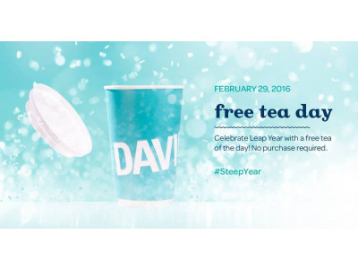 Free DAVIDsTEA Sample