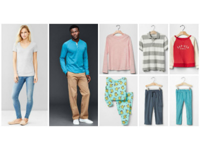 Items from $4 with 40% off @ Gap