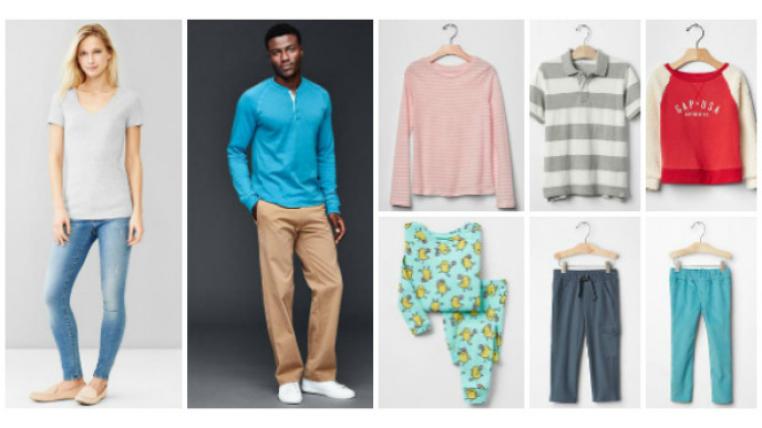 Clothes for the Entire Family from $4 with 40% off @ Gap
