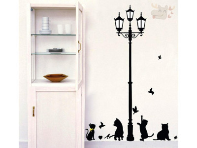 Naughty Cat Wall Stickers were $25 now $5.18 Shipped @ Amazon.ca!