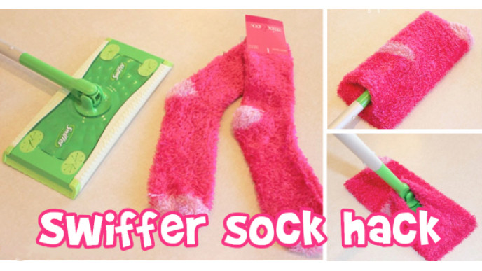 Diy Swiffer Sock Hack