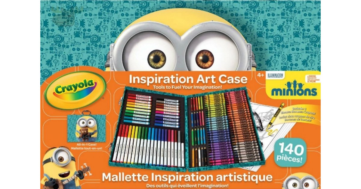 Crayola Despicable Me Inspiration Art Case