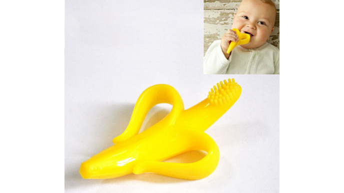 Baby Banana Training Toothbrush only $1.93 Shipped @ Aliexpress!