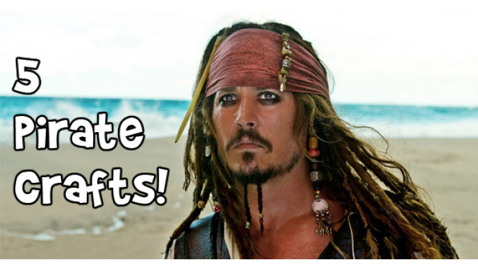 5 Pirate Crafts for “Talk Like a Pirate Day”!